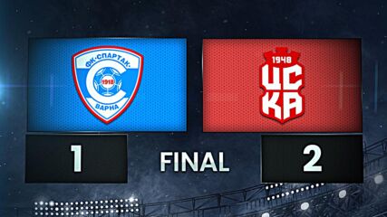FK Spartak 1918 Varna vs. CSKA 1948 Sofia - Condensed Game