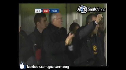 Aldershot Town 0-3 Manchester United Carling Cup 25.10.2011 All goals!