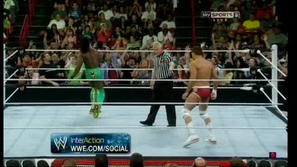 Wwe Raw 02.04.12 Kofi Kingston vs. Cody Rhodes