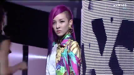 2ne1 - I Love You @ Inkigayo (15.07.2012)