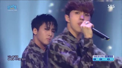 70.1115-3 Vixx - Hot Enough, Sbs Inkigayo E840 (151115)