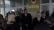 Фенове на "Лудогорец" протестират в Разград