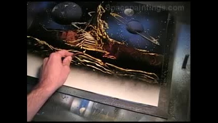 Spray Paint Art - Space City Spacepainting
