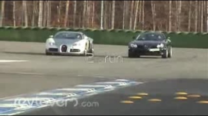 Bugatti Veyron vs Mclaren Slr