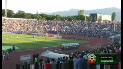 България 1:1 Ирландия - атмосфера на националния стадион 