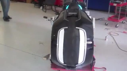 New Full Scale Electric Tron Lightcycle Parker Brothers Chop
