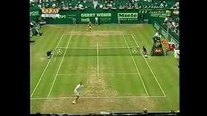 Roger Federer vs Mikhail Youzhny 2003 Gerry Weber Open