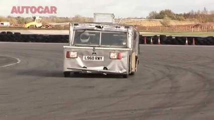 Top Gear Hammerhead Eagle i - Thrust electric car driven by autocar.co.uk 