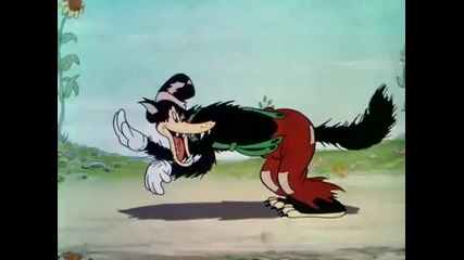 The big bad wolf and three little pigs