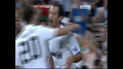 11.09.2010 Реал Мадрид 1 - 0 Осасуна гол на Рикардо Карвальо 