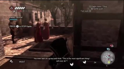 Assassins Creed Brotherhood - Walkthrough Sequence 5 - Part 1 
