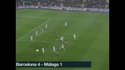 Поредно шоу на "Барселона" – 4:1 над "Малага"