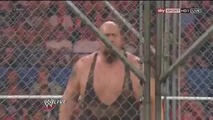 Kкофи Кингстън срещу Грамадата мач в желязна клетка (11.06.2012 raw)