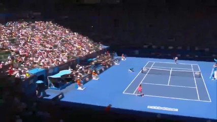 Господи къде отиде топката :d - Australian Open 2013