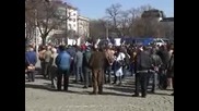 Производители на мляко протестираха в София