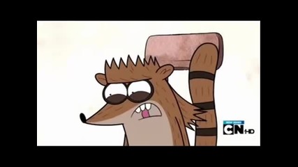 youtube poop rigby learns the falcon pawnch