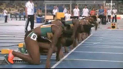 100m Final Women Daegu 2011