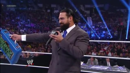 Damien Sandow tries to name Cody Rhodes as the Protector of the Case