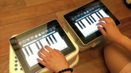 Невероятно Ipad пиaно!!