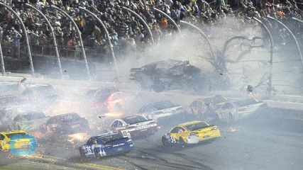 Crash at NASCAR Race at Daytona Injures Fans