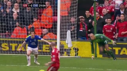 Liverpool 1 - 0 Everton ( Meireles ) 