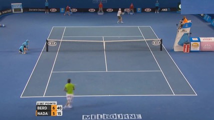 Nadal vs Berdych - Australian Open 2012 - Part 1