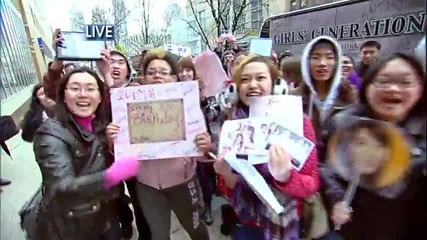 [hd] Sones on @ Live ! with Kelly for Girls' Generation (01.02.2012)