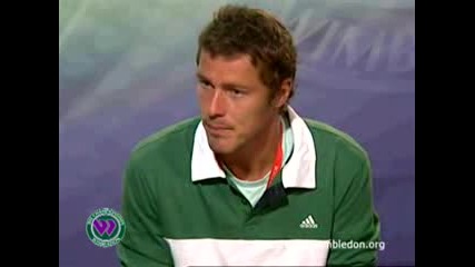 Wimbledon 2008 : Сафин след победата над Джокович