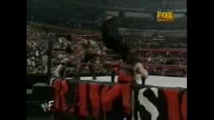 Wwf - Kane vs Hardy Boyz ( Handicap Match )