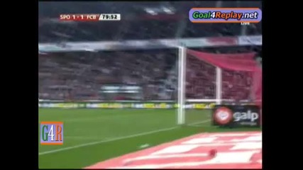 Sporting Gijon - Barcelona 1 - 1 (1 - 1, 12 2 2011) 