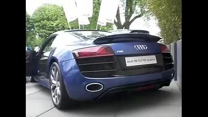 Audi R8 5.2 Fsi V10 звук 