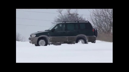 Нисан Терано в преспите