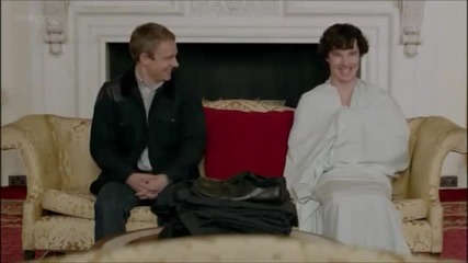 Sherlock - Носиш ли някакви гащи?? ;дд