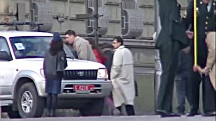 Пристигане на Бил Клинтън в София, 22.11.1999
