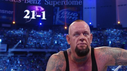 Director's cut of The Undertaker's Streak ending