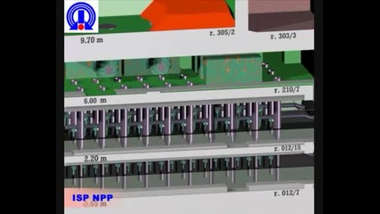 3d анимация - пресъздаване на аварията на Аец Чернобил 