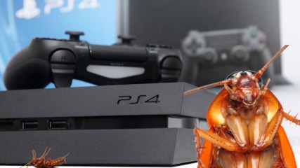 Did cockroaches infest your PS4?