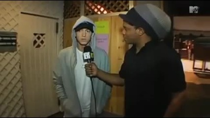 Eminem - Mtv Movie Awards (backstage) 2009 
