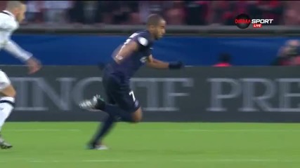 ПСЖ - Анже 2:0 /Първо полувреме/