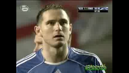 Челси 2 - 1 Ливърпул Гол От Дуспа на Франк Лампард 30.04.2008 