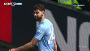 Manchester City with a Goal vs. Fulham