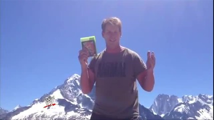 Jbl announces his inclusion in Wwe 2k14 from atop Mont Blanc