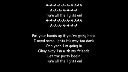 Turn All The Lights On (bass Boost Hq Hd Dirty Lyrics) By T-pain