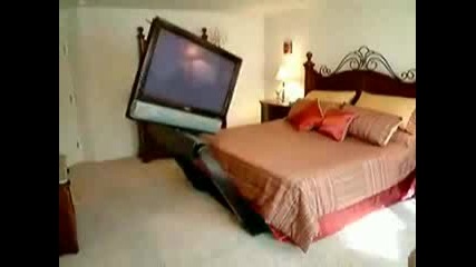 Легло С Вграден Плазмен Телевизор