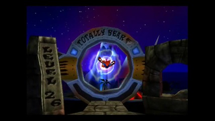 Crash Bandicoot 2 - Level15 Un~bearable - Crystal+box Gem+secret Area&level26 Totally Bear - Box Gem 