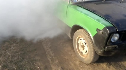 lada 2106 burnout