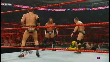 Raw 3 For All 06/15/09 10 man Battle Royal match *първа част*