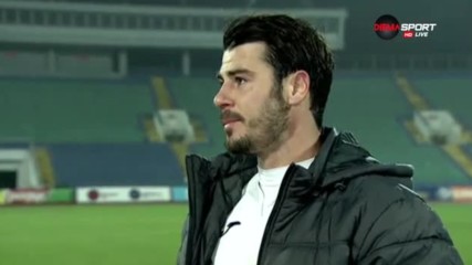 Галин Иванов: До 75-ата минута беше тежко
