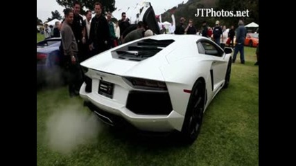 Прекрасният звук на Lamborghini Aventador