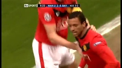 Manchester United 2 - 0 Bayern Munich (nani)